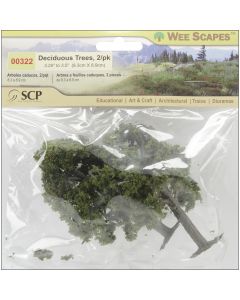 SCP Deciduous Trees 3.25" To 3.5" 2/Pkg-