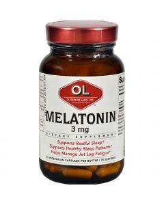 Olympian Labs Melatonin - 3 mg - 75 Capsules