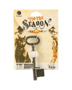 Cousin Tis The Season Accents-Antique Gold Key 1/Pkg