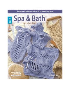 Leisure Arts-Spa & Bath Sets To Knit