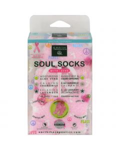Earth Therapeutics Soul Socks - Pink Polka Dot - 1 Pair
