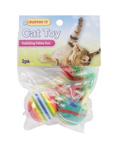 Westminster Pet Products Feathered Foam Balls 2/Kg-