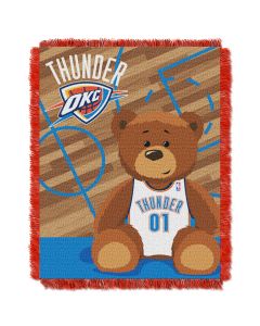 The Northwest Company Thunder  Baby 36x46 Triple Woven Jacquard Throw - Half Court Series