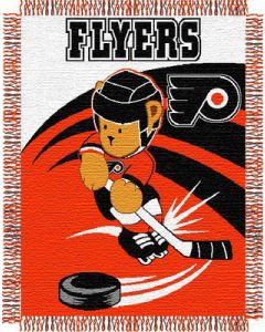 The Northwest Company Flyers 044 baby 36"x 46" Triple Woven Jacquard Throw (NHL) - Flyers 044 baby 36"x 46" Triple Woven Jacquard Throw (NHL)