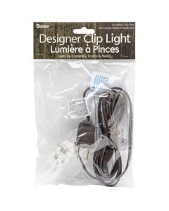 Darice Designer Clip Light-Brown