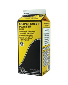 Woodland Scenics Shaper Sheet Plaster 4lb-