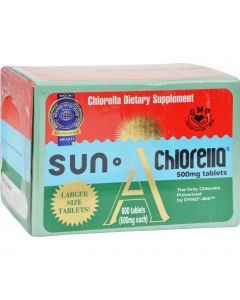 Sun Chlorella A Tablets - 500 mg - 600 Tablets