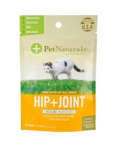 Pet Naturals of Vermont Hip + Joint Chews For Cats 30/Pkg- - Hip + Joint Chews For Cats 30/Pkg-