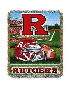 The Northwest Company Rutgers College "Home Field Advantage" 48x60 Tapestry Throw