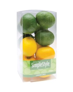 Floracraft Design It Simple Decorative Fruit 13/Pkg-Mini Lemons & Limes