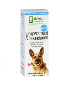 Siddha Flower Essences Temperment and Boundaries - Pets - 1 fl oz