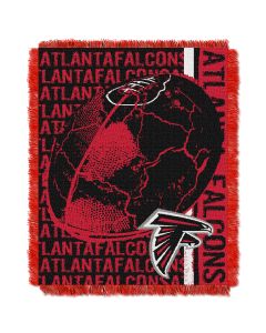 The Northwest Company Falcons  48x60 Triple Woven Jacquard Throw - Double Play Series