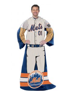 The Northwest Company Mets  "Uniform" Adult Fleece Comfy Throw