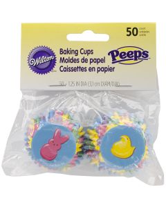 Wilton Mini Baking Cups-Peeps 50/Pkg