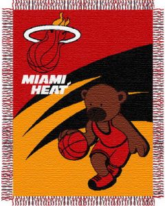 The Northwest Company Heat 044 baby 36"x 46" Triple Woven Jacquard Throw (NBA) - Heat 044 baby 36"x 46" Triple Woven Jacquard Throw (NBA)