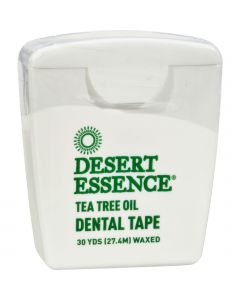 Desert Essence Tea Tree Oil Dental Tape - 30 Yds - Case of 6
