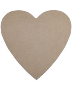 MPI MDF Plaque-Heart 10"X10"