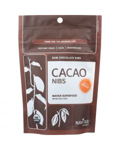 Navitas Naturals Cacao Nibs - Organic - Raw - 4 oz - case of 12