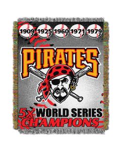 The Northwest Company Pirates CS  "Commemorative" 48x60 Tapestry Throw