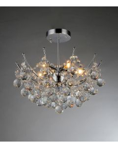 Warehouse of Tiffany Shine Crystal Chandelier