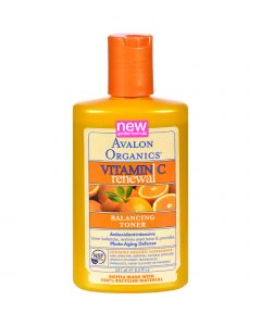 Avalon Organics Balancing Toner Vitamin C Renewal - 8.5 fl oz