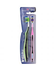 Fuchs Gum Clinic Toothbrush - Medium - Case of 10 - 2 Pack