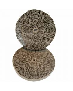 Bergan Cat Turboscratcher Replacement Pad 2 pack Brown 10.25" x 10.25" x 3.75"