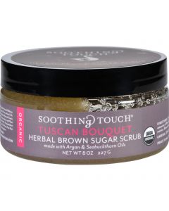 Soothing Touch Scrub - Organic - Sugar - Tuscan Bouquet - 8 oz