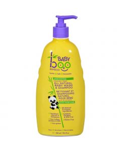 Boo Bamboo Baby Wash and Shampoo - Unscented - 18.6 fl oz