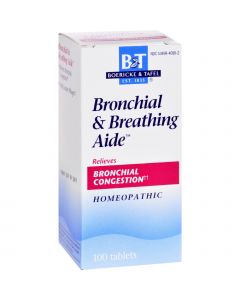 Boericke and Tafel Bronchitis and Asthma Aide - 100 Tablets