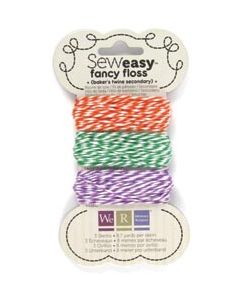 We R Memory Keepers Sew Easy Baker's Twine 8.7yd 3/Pkg-Secondary