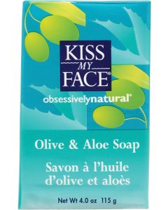 Kiss My Face Bar Soap Olive and Aloe - 4 oz