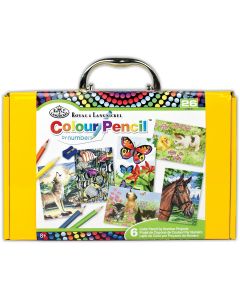 Royal Brush Color Pencil By Number Kit-
