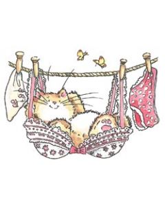 Penny Black Mounted Rubber Stamp 3.5"X4.5"-Uplifting