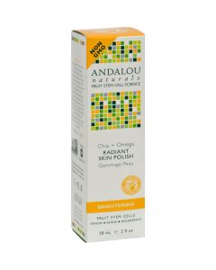 Andalou Naturals Radiant Skin Polish Chia + Omega Brightening - 2 oz - Andalou Naturals Radiant Skin Polish Chia + Omega Brightening - 2 oz