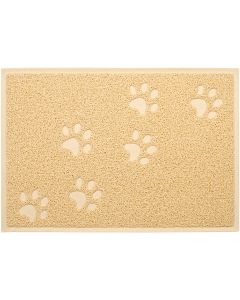 Nandog Pet Gear Nandog Cat Litter Mat 13"X19"-Tan