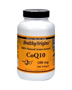 Healthy Origins CoQ10 Gels - 100 mg - 300 Softgels