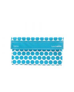 Lunchskins Snack Bag - Aqua Dot