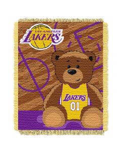 The Northwest Company Lakers  Baby 36x46 Triple Woven Jacquard Throw - Half Court Series