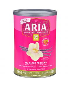 Designer Whey Aria Womens Wellness Protein Powder - Vanilla - 12 oz