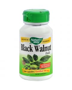 Nature's Way Black Walnut Hulls - 100 Capsules