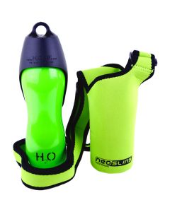 H2O4K9 Stainless Steel K9 Water Bottle 25oz & Carrier-Green