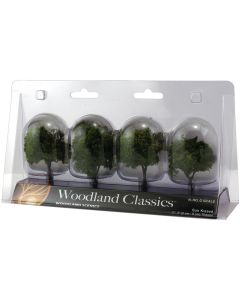Woodland Scenics Sun Kissed Deciduous Trees 2" To 3" 4/Pkg-