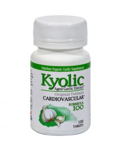 Kyolic Aged Garlic Extract Cardiovascular Formula 100 - 100 Tablets