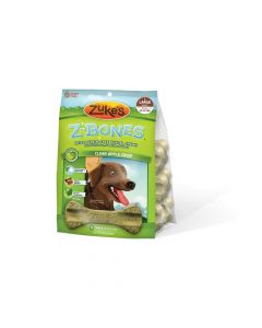 Zuke's Z-Bones Grain Free Edible Dental Chews Clean Apple Crisp 6 count Large