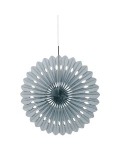 Unique Industries Decorative Fan 16"-Silver