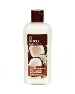 Desert Essence Soft Curls Hair Cream Coconut - 6.4 fl oz