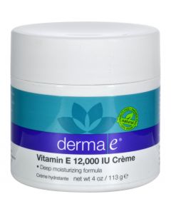 Derma E Vitamin E Creme - 12000 IU - 4 oz