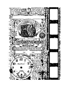 Stampers Anonymous Tim Holtz Cling Stamp 2.5"X3.5"-Photograph