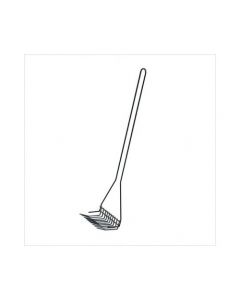 Midwest Waste Rake Pooper Scooper Black